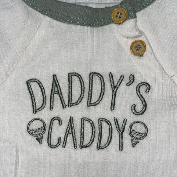Tahari Baby Daddy’s Caddy Onesie 0-3M - Picture 8 of 11